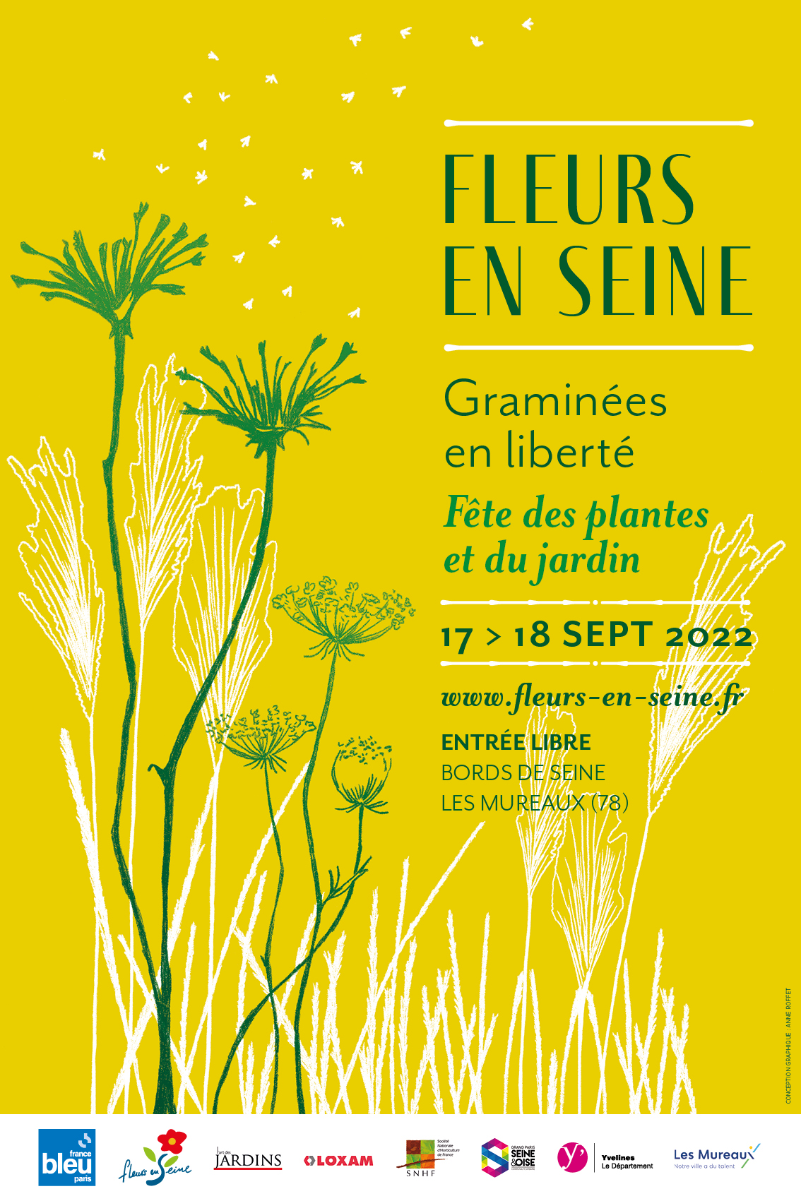 Affiche FLEURS SEINE 2022